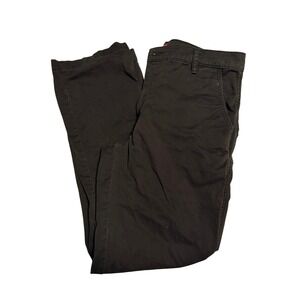Levis XX Chino Relaxed Straight Pants Mens 34x34 Black Twill 001K5-0015